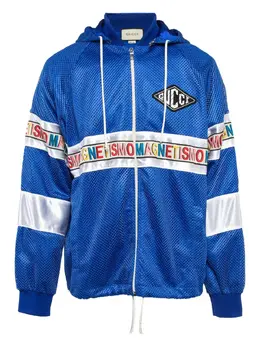 Gucci Pre-Owned: Куртка в сетку 