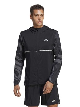 Adidas: Чёрная куртка 