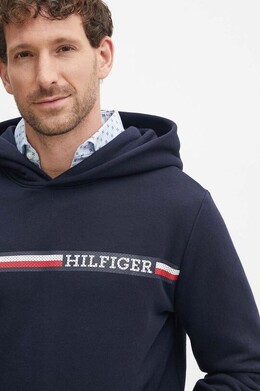 Tommy Hilfiger: Тёмная толстовка 