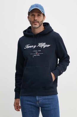 Tommy Hilfiger: Тёмная толстовка 