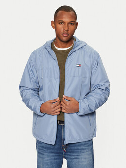 Tommy Jeans: Синяя куртка 