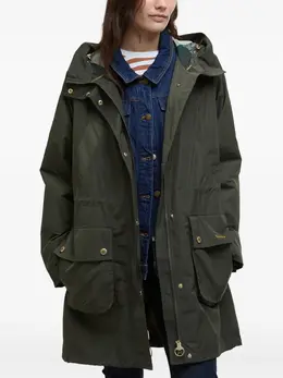 Barbour: Пуховик с капюшоном 