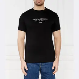 Karl Lagerfeld: Чёрная футболка 