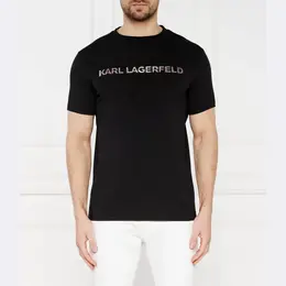 Karl Lagerfeld: Чёрная футболка 