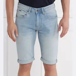 Pepe Jeans London: Синие шорты 
