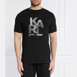 Karl Lagerfeld: Чёрная футболка 