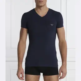 Emporio Armani: Обтягивающая футболка 