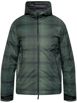 EA7 Emporio Armani: Куртка в клетку 