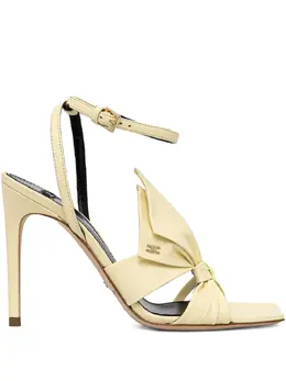 Elisabetta Franchi: Жёлтые сандалии 