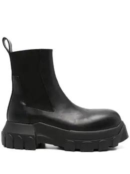Rick Owens: Чёрные ботинки 