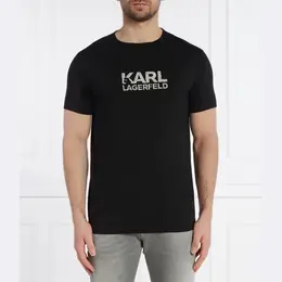 Karl Lagerfeld: Чёрная футболка 