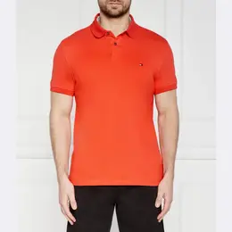 Tommy Hilfiger: Оранжевая рубашка 