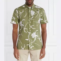 Tommy Hilfiger: Зелёная рубашка 