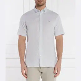 Tommy Hilfiger: Синяя рубашка 