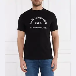 Karl Lagerfeld: Чёрная футболка 