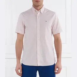 Tommy Hilfiger: Розовая рубашка 