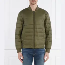 Tommy Hilfiger: Куртка цвета хаки 