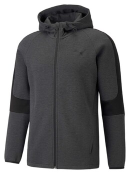 PUMA: Серая толстовка  Evostripe