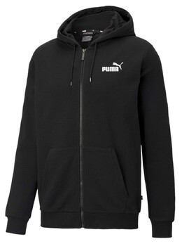 PUMA: Чёрная толстовка  Ess