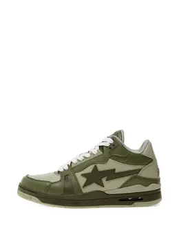 A BATHING APE®: Зелёные кроссовки 