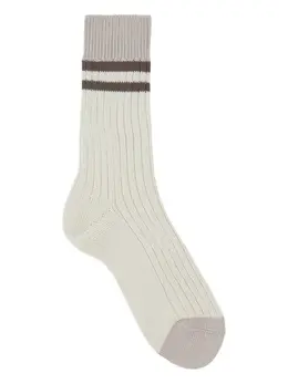 Brunello Cucinelli: Белые носки 