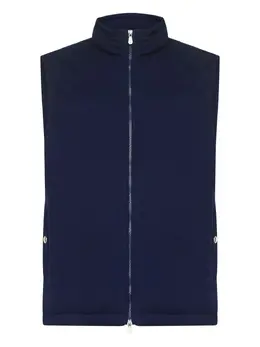 Brunello Cucinelli: Голубой жилет 