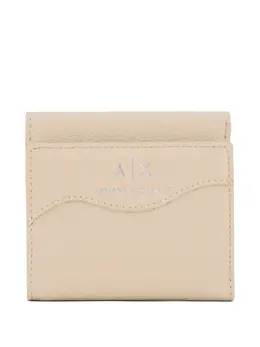 Armani Exchange: Светлый кошелёк 