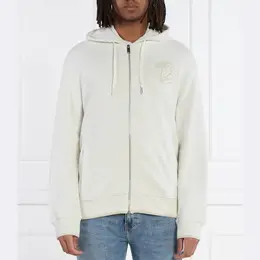 Armani Exchange: Белая толстовка 