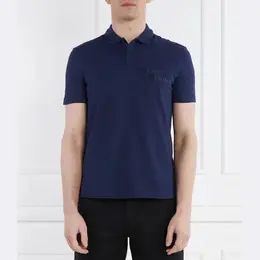 Armani Exchange: Синяя рубашка 