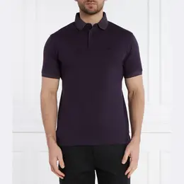 Emporio Armani: Фиолетовая рубашка 
