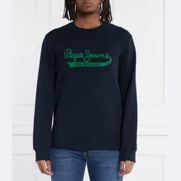 Pepe Jeans London: Синяя толстовка 
