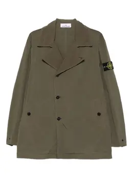 Stone Island: Двубортное пальто 