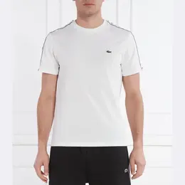 Lacoste: Белая футболка 