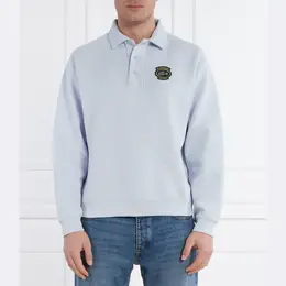 Lacoste: Синяя толстовка 