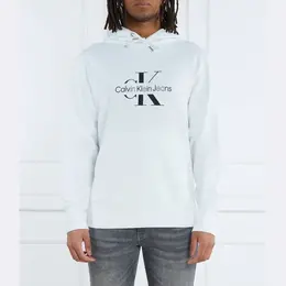 Calvin Klein: Белая толстовка 