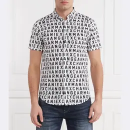 Armani Exchange: Белая рубашка 