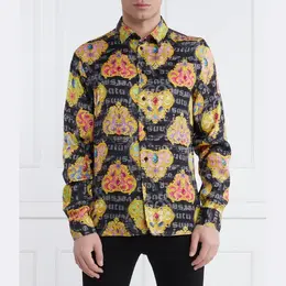 Versace: Чёрная рубашка 