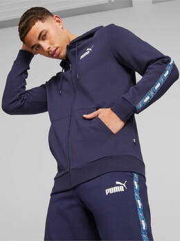 PUMA: Синяя толстовка  Ess