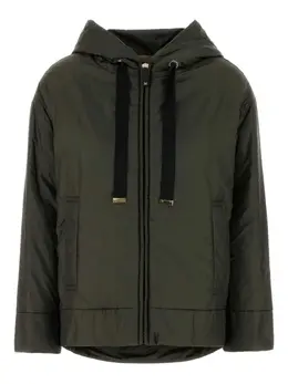 Max Mara: Куртка с капюшоном 