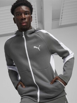 PUMA: Серая толстовка  Evostripe