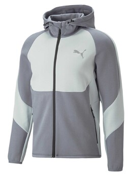 PUMA: Серая толстовка  Evostripe