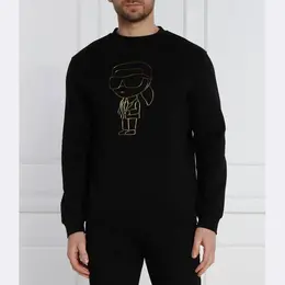 Karl Lagerfeld: Чёрная толстовка 