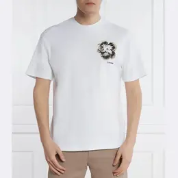 Calvin Klein: Белая футболка 