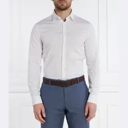 Calvin Klein: Белая рубашка 