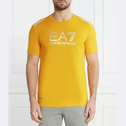 EA7: Жёлтая футболка 