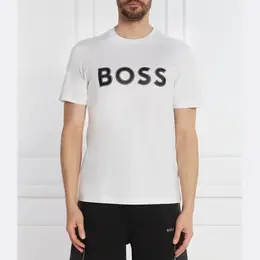 BOSS: Белая футболка 