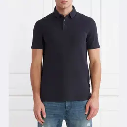 Armani Exchange: Синяя рубашка 