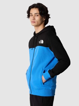 The North Face: Синяя толстовка 