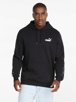 PUMA: Чёрная толстовка  Ess