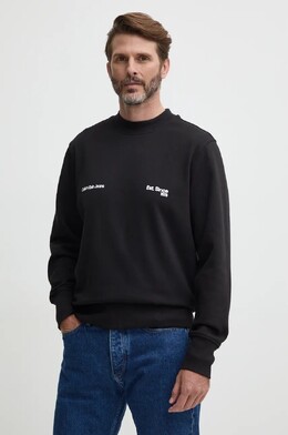 Calvin Klein Jeans: Чёрная толстовка 
